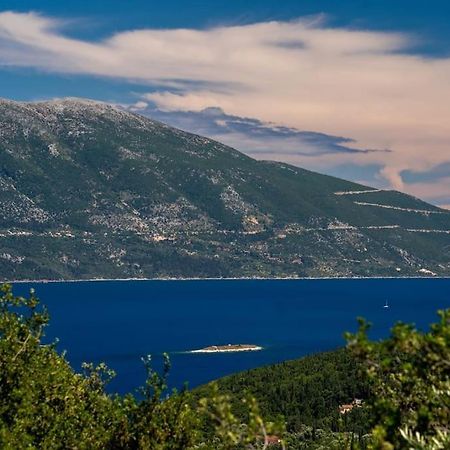 Villa Elisabeth Sea View Private Pool Fiskardo Kefalonia Katsarata Экстерьер фото