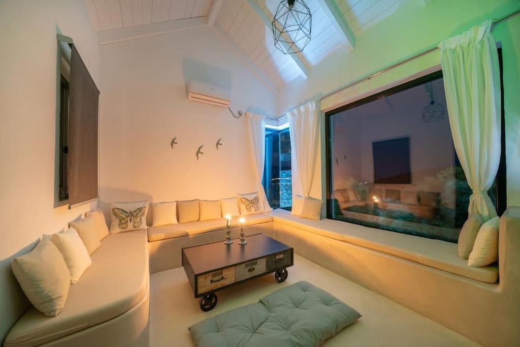 Villa Elisabeth Sea View Private Pool Fiskardo Kefalonia Katsarata Экстерьер фото