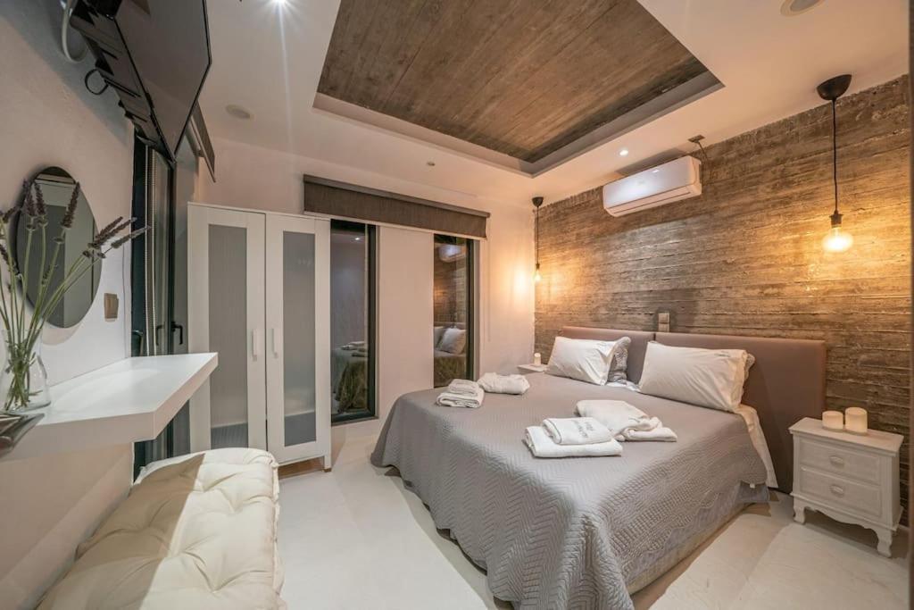 Villa Elisabeth Sea View Private Pool Fiskardo Kefalonia Katsarata Экстерьер фото