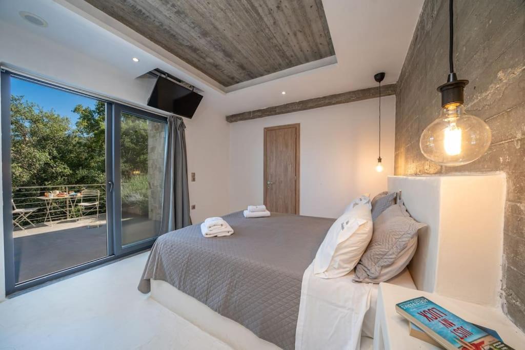 Villa Elisabeth Sea View Private Pool Fiskardo Kefalonia Katsarata Экстерьер фото
